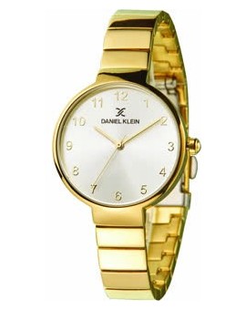 Montre femme Daniel Klein raffinée avec cadran chiffré diamètre 3,2 cm, garantie 2 ans.