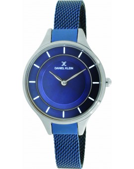 Montre femme Daniel Klein avec un bracelet milanais diamètre 3,2 cm, garantie 2 ans.