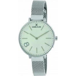 Montre femme Daniel Klein avec un bracelet milanais diamètre 3,2 cm, garantie 2 ans.