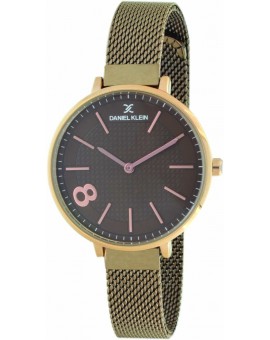 Montre femme Daniel Klein avec un bracelet milanais diamètre 3,2 cm, garantie 2 ans.