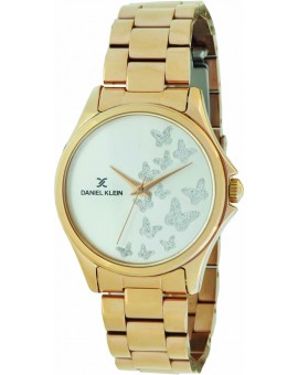 Montre femme Daniel Klein avec un magnifique bracelet lisse diamètre 3,2 cm, garantie 2 ans.Fond papillon.