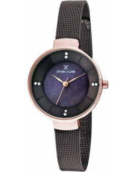 Montre femme Daniel Klein avec un bracelet milanais diamètre 2,8 cm, garantie 2 ans.