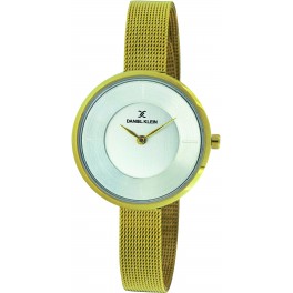 Montre femme Daniel Klein avec un bracelet milanais diamètre 2,8 cm, garantie 2 ans.