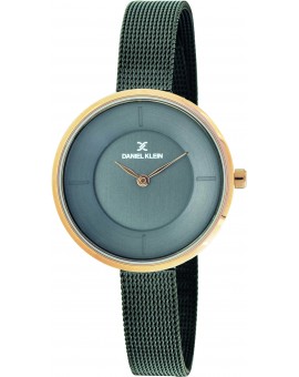 Montre femme Daniel Klein avec un bracelet milanais diamètre 2,8 cm, garantie 2 ans.