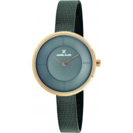 Montre femme Daniel Klein avec un bracelet milanais diamètre 2,8 cm, garantie 2 ans.