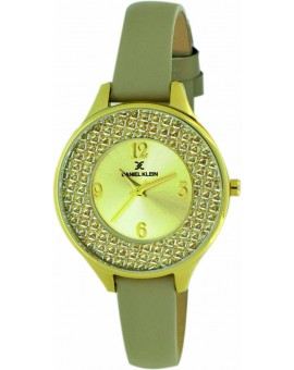 Montre femme tendance actuelle Daniel Klein cuir véritable diamètre 3 cm, garantie 2 ans.