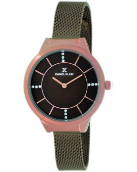 Montre femme Daniel Klein avec un bracelet milanais diamètre 2,8 cm, garantie 2 ans.