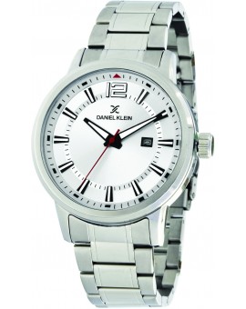 Montre pour homme avec dateur de la marque Daniel Klein diamètre 4 cm, garantie 2 ans.