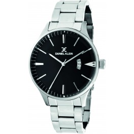 Montre pour homme avec dateur de la marque Daniel Klein diamètre 4 cm, garantie 2 ans.