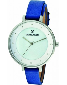 Montre femme tendance actuelle Daniel Klein cuir véritable diamètre 3 cm, garantie 2 ans.