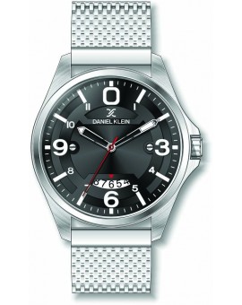Montre pour homme avec dateur de la marque Daniel Klein diamètre 4 cm, garantie 2 ans.