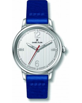 Montre femme tendance actuelle Daniel Klein cuir véritable diamètre 3,2 cm, garantie 2 ans.