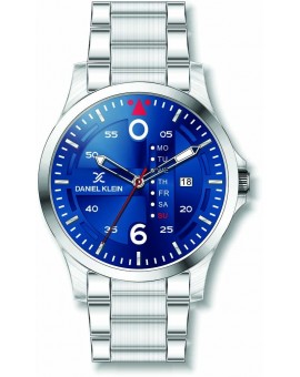 Montre homme avec dateur Daniel Klein diamètre du cadran 4,3 cm, garantie 2 ans.