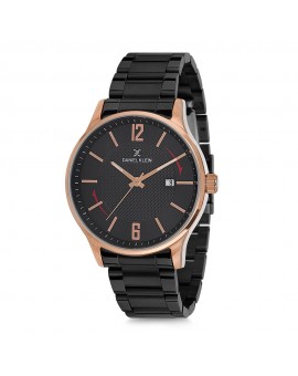 Montre homme avec dateur Daniel Klein diamètre du cadran 4,4 cm, garantie 2 ans.