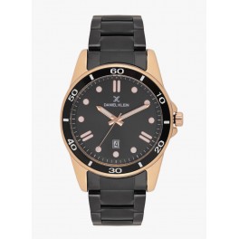 Montre homme avec dateur Daniel Klein diamètre du cadran 4,4 cm, garantie 2 ans.