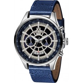 Montre homme Daniel Klein Exclusive diamètre du cadran 4,4 cm, garantie 2 ans.3 compteurs multifonctions.