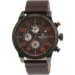 Montre homme avec dateur multifonctions Daniel Klein diamètre 4 cm, garantie 2 ans.Etanche 50 mètres.