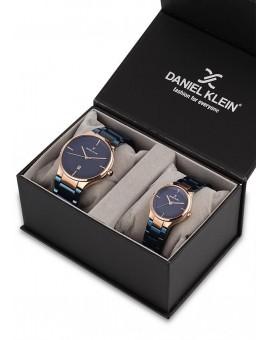 Montre homme et femme dateur Daniel Klein, garantie 2 ans.