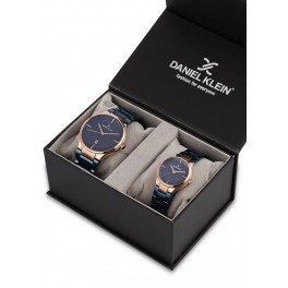 Montre homme et femme dateur Daniel Klein, garantie 2 ans.
