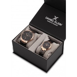 Montre homme et femme dateur Daniel Klein, garantie 2 ans.