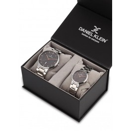 Montre homme et femme dateur Daniel Klein, garantie 2 ans.