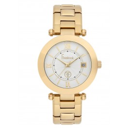 MONTRE FREELOOK METAL DOREE