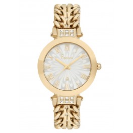 MONTRE FREELOOK METAL DOREE CHAINE