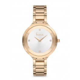 MONTRE FREELOOK METAL DOREE