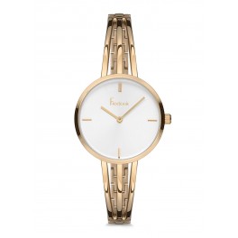 MONTRE FREELOOK METAL DOREE