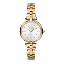 MONTRE FREELOOK METAL DOREE
