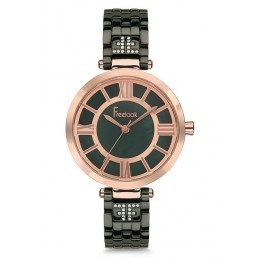 MONTRE FREELOOK FEMME TABAC