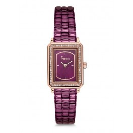 MONTRE FREELOOK FEMME SILVER CARREE