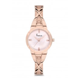 MONTRE FREELOOK METAL DOREE