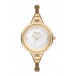 MONTRE FREELOOK METAL DOREE