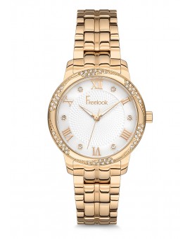 MONTRE FREELOOK METAL DOREE