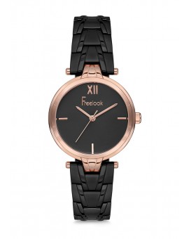 MONTRE FREELOOK METAL NOIRE