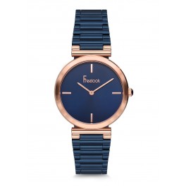 MONTRE FREELOOK FEMME BLEUE