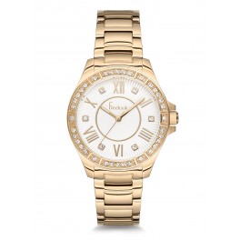 MONTRE FREELOOK FEMME DOREE