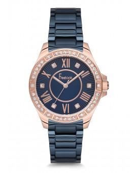 MONTRE FREELOOK FEMME BLEUE
