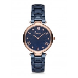 MONTRE FREELOOK FEMME BLEUE