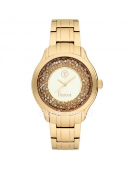 MONTRE FREELOOK METAL DOREE