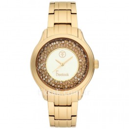 MONTRE FREELOOK METAL DOREE