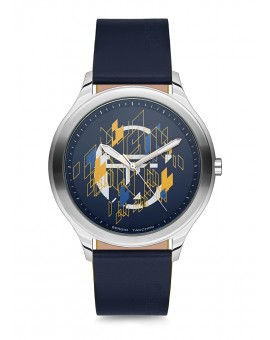 SERGIO TACCHINI CUIR BLEU