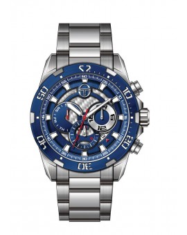 SERGIO TACCHINI METAL FOND BLEU