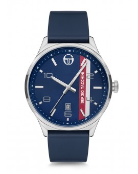 SERGIO TACCHINI HOMME CUIR BLEU